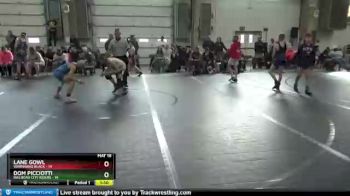 80 lbs Round 7 (8 Team) - Dom Picciotti, Railroad City Riders vs Lane Gowl, Warhawks Black