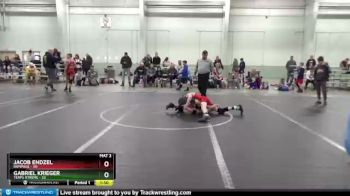96 lbs Round 5 (8 Team) - Jacob Endzel, Rampage vs Gabriel Krieger, Terps Xtreme