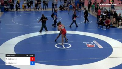 130 kg Semifinal - Thomas Helton, Southern Illinois vs Haydn Maley, Stanford - California RTC