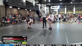 155 lbs Round 2 (4 Team) - Taytum Maddox, Hastings Wrestling Academy vs Carley Copple, Missouri Black