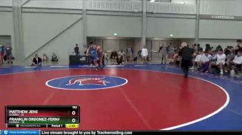 182 lbs Placement Matches (8 Team) - Matthew Jens, Illinois vs Franklin Ordonez-Fernandez, Florida