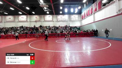 190 lbs Consi Of 4 - Marco Yerardi, Foxborough vs Mason Skinner, Pentucket