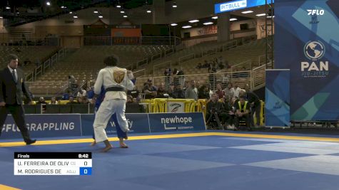 MATEUS RODRIGUES DE SOUZA vs UANDERSON FERREIRA DE OLIVEIRA 2024 Pan Jiu Jitsu IBJJF Championship
