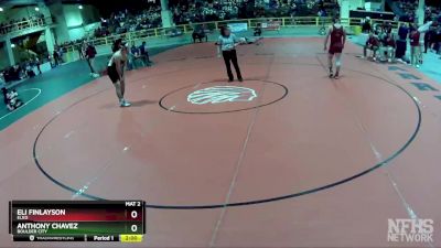 215 lbs Quarterfinal - Eli Finlayson, Elko vs Anthony Chavez, Boulder City