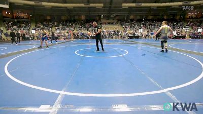 170 lbs Round Of 16 - Jescee Sanders, Salina Wrestling Club vs Reeve Torres, Standfast