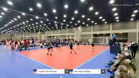 Impact 18-National vs Sky High-Adidas - 2022 JVA World Challenge presented by Nike - Expo Only