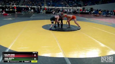 3A-182 lbs Cons. Round 2 - Kaleb King, Yamhill-Carlton vs Max Smith, Warrenton