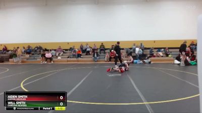 68 lbs Round 2 - Aiden Smith, Gaston Grizzlies vs Will Smith, Carolina Reapers