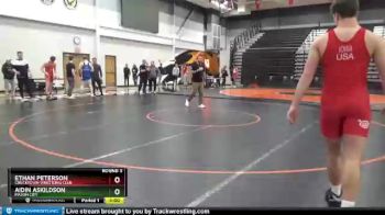 J-7 lbs Round 3 - Ethan Peterson, Chucktown Wrestling Club vs Aidin Askildson, Mason City