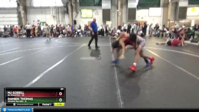 100 lbs Round 5 (8 Team) - MJ Gorell, 84 Athletes vs Damien Thomas, Askren WA Red