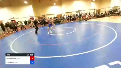 62 kg Rnd Of 32 - Deacon Dressler, Maurer Coughlin Wrestling Club vs Elijah Blewitt, Sebolt Wrestling Academy