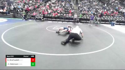 Quarterfinal - Caleb Robinson, Corner Canyon vs Dylan Shafizadeh, Riverton