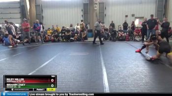 160 lbs Round 3 - Ibrahim Zaky, Ranger WC vs Riley Miller, Warhawks Elite