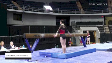 Clara Keith Elite Gymnastic Acad - Beam - 2022 Elevate the Stage Huntsville presented by SportsMED & Crestwood