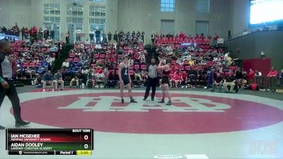 152 lbs Quarterfinal - Aidan Dooley, Lakeway Christian Academy vs Ian McGehee, Memphis University School