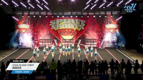 Long Island Cheer - AQUA [2024 L2 Junior Day 2] 2024 Spirit Sports Myrtle Beach Nationals