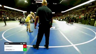 285 lbs Consi Of 16 #1 - Justice Elsayad, Temecula Valley (SS) vs Ian Sharples, Downey (SJ)