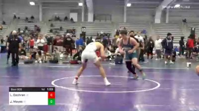 182 lbs Final - Lucas Cochran, UT vs Justin Mayes, OH