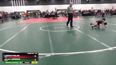 50 lbs Round 1 - Landon Phelan, SEHS vs Micah Lawrence, MAHA