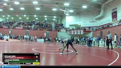 126 lbs Quarterfinal - Caydan Ramos, Jasper vs Dylan Ogg, Adams Central Jet Wrestling