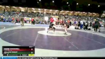 145 lbs Quarterfinals (8 Team) - Averie Stockwell, Thurston vs Adaleah Dailey, Taft