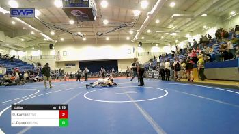 132 lbs Final - Dexter Karron, Team Tulsa Wrestling Club vs Joshua Compton, Keystone Kids Wrestling Club