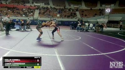 D4-190 lbs Quarterfinal - Caron Cunningham, Arizona Lutheran HS vs Hollis Corbell, Morenci Jr./Sr.