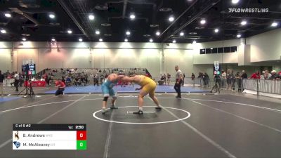 285 lbs C Of 8 #2 - Brian Andrews, Wyoming vs Michael McAleavey, The Citadel