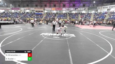 74 lbs Consi Of 8 #2 - Miles Miramontes, Greeley Metro vs Rex Ruybal, SLV Elite