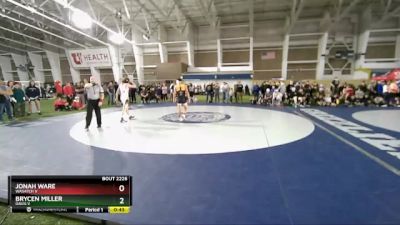 144v Cons. Round 2 - Brycen Miller, Davis V vs Jonah Ware, Wasatch V