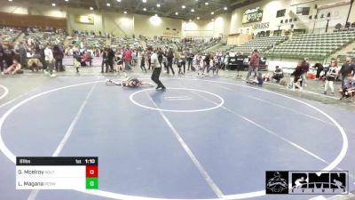 81 lbs Quarterfinal - George Mcelroy, South Reno WC vs Layton Magana, Redwood WC