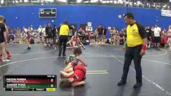 80 lbs Round 4 (6 Team) - Zander Manz, Untouchables Purple vs Mason Parria, Peer Pressure Elite