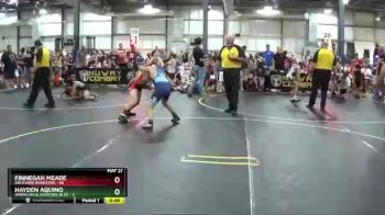 101 lbs Round 4 (6 Team) - Finnegan Meade, Backyard Brawlers vs Hayden Aquino, American Gladiators-Blue