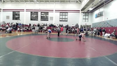 126 lbs Round Of 16 - David Parrish, Strong Rock Christian School vs AJ Bourg, St. Paul's School