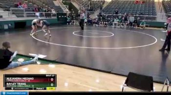 110 lbs Placement Matches (16 Team) - Alejandra Mezano, Cypress Ranch (Girls) vs Bayley Trang, Southlake Carroll (Girls)