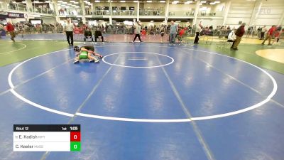 94 lbs Round Of 32 - Ethan Kadish, Riptide WC vs Cooper Keeler, Massabesic ME