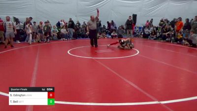 86 lbs Quarterfinal - Sanchir Edington, Johnstown vs Tyhieme Bell, Gettysburg