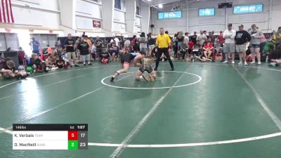 146 lbs Pools - Knox Verbais, Team Gotcha - Blue vs Deacon MacNeill, Dungeon Crew