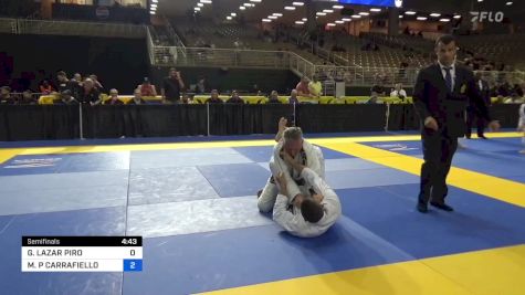 GEORGE LAZAR PIRO vs MICHAEL P CARRAFIELLO 2024 Pan Jiu Jitsu IBJJF Championship