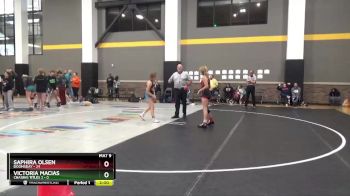 112 lbs Round 3 (4 Team) - Victoria Macias, Chasing Titles 2 vs Saphira Olsen, Doomsday