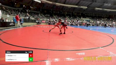 95 lbs Round Of 16 - Isaac Weber, Ringers vs Lane Walters, Salina Wrestling Club