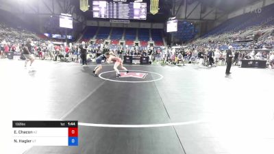 132 lbs Rnd Of 16 - Emma Chacon, Arizona vs Nia Hagler, Utah