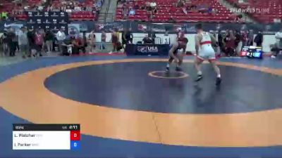 65 kg 3rd Place - Luke Pletcher, Pittsburgh Wrestling Club / TMWC vs Ian Parker, Iowa