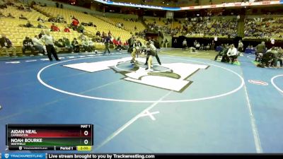 150 Class 3 lbs Champ. Round 1 - Noah Bourke, Whitfield vs Aidan Neal, Camdenton