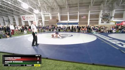 157 V Cons. Round 4 - Parker Robinson, Lehi V vs Camron Pedigo, Mountain Home V