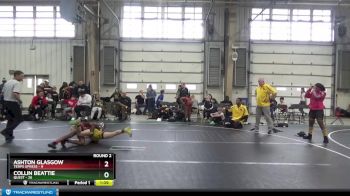 88 lbs Round 2 (6 Team) - Ashton Glasgow, Terps Xpress vs Collin Beattie, Quest