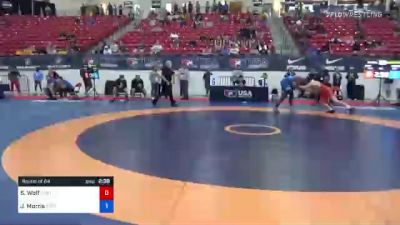 79 kg Round Of 64 - Sam Wolf, Air Force Regional Training Center vs Jamal Morris, Fort Lauderdale Wrestling Club