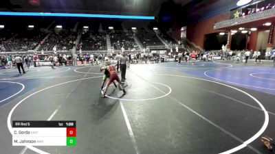 117 lbs Rr Rnd 5 - Cade Gorda, Eastside United WC vs Maverick Johnson, Rapid City Westside