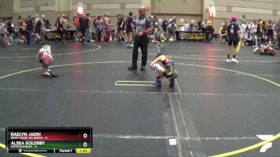 57 lbs Round 2 (4 Team) - Alsea Goldsby, Untouchables vs Raelyn Jadin, Beast Mode WA Green