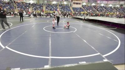 46 lbs Quarterfinal - Kane Carter, Steel City Reloaded vs Jayden Guevara, Top Notch